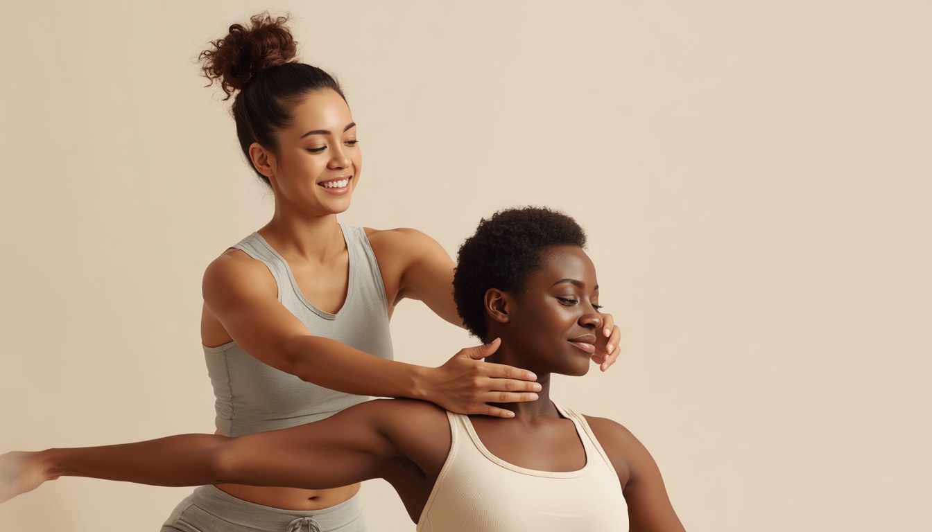 Vibeeboost gentle stretching consultation session
