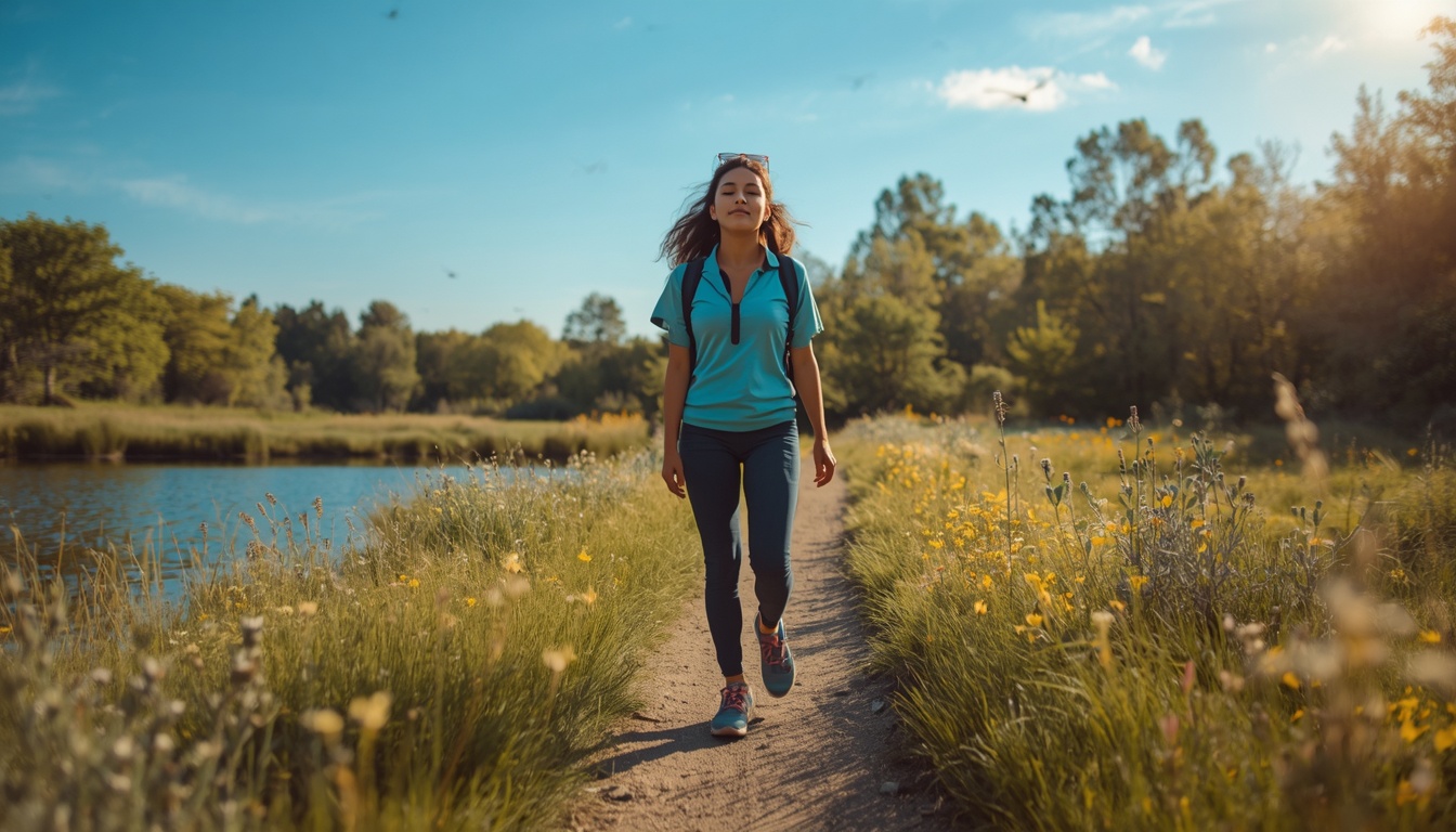 Vibeeboost mindful walking activity format outdoors